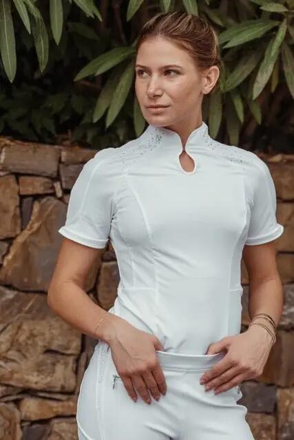 Samshield Elsa Boreal Wedstrijdshirt Dames Wit - 2/7