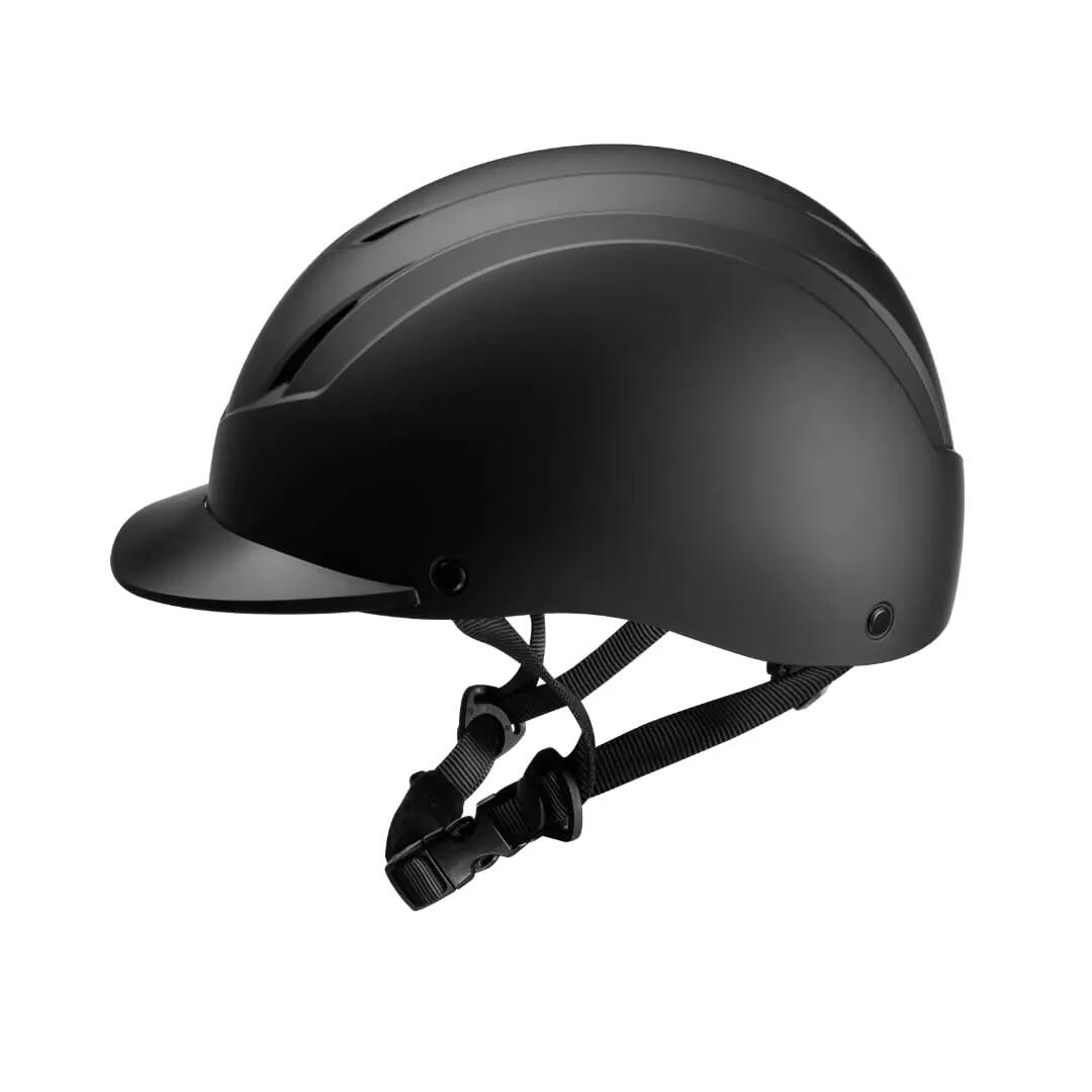 Casque d'équitation ProtectionX, Unisexe, pour Adolescent, Noir, Taille S 2/5