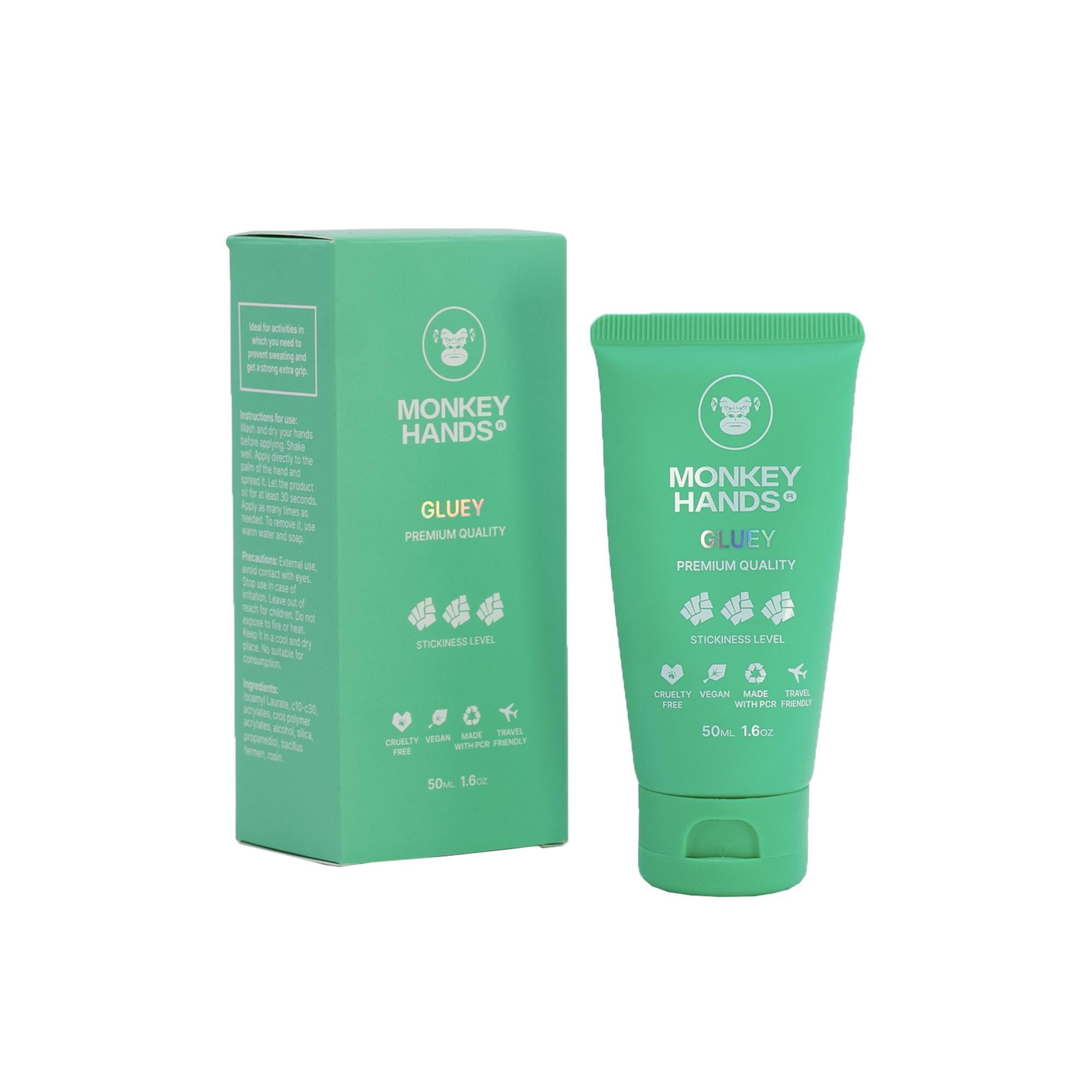 Monkeyhands Gluey Grip - Gel Super Adhérent pour Fitness et Pole Dance - Idéal 1/7