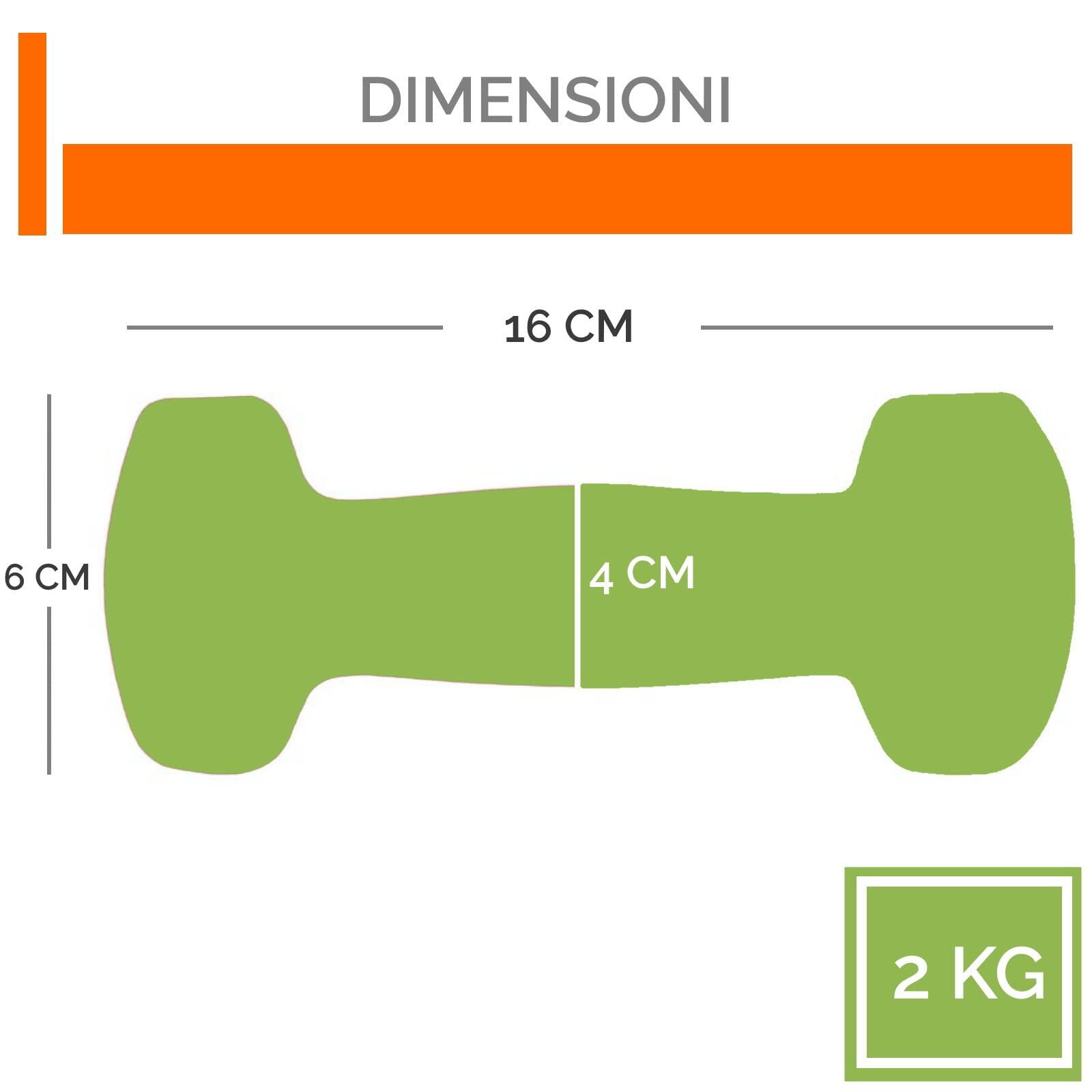 Haltères de musculation en néoprène idéaux pour exercices de fitness 2/7