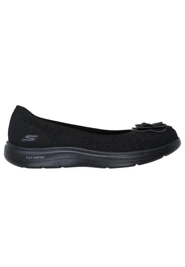 SKECHERS Damen On-The-GO Flex Radiant Flora Ballerina 138451 BBK Black