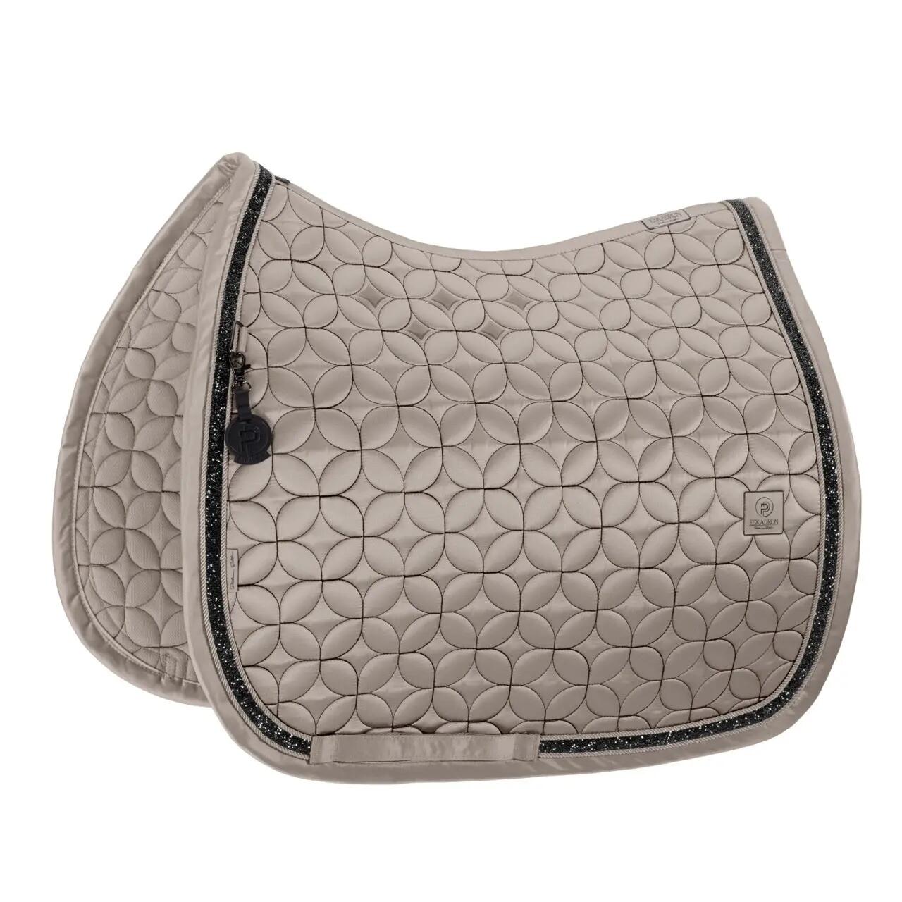 Eskadron Zadeldek Mattgloss Contrast Jewel Platinum 26/27 Zwart - 2/7