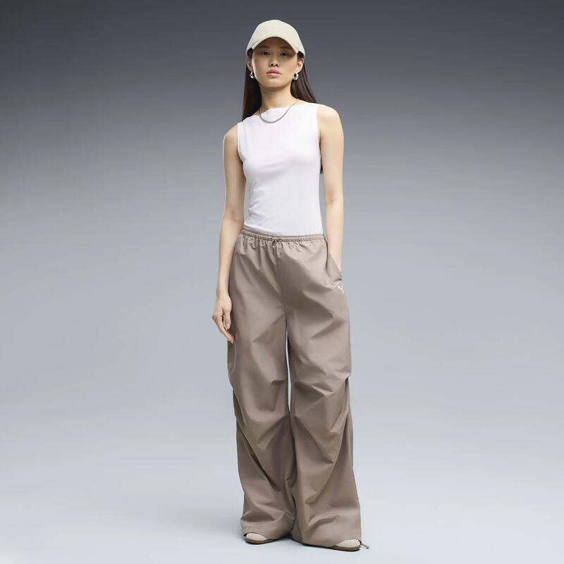 Pantaloni Parachute țesuți Wardrobe Essentials pentru femei PUMA