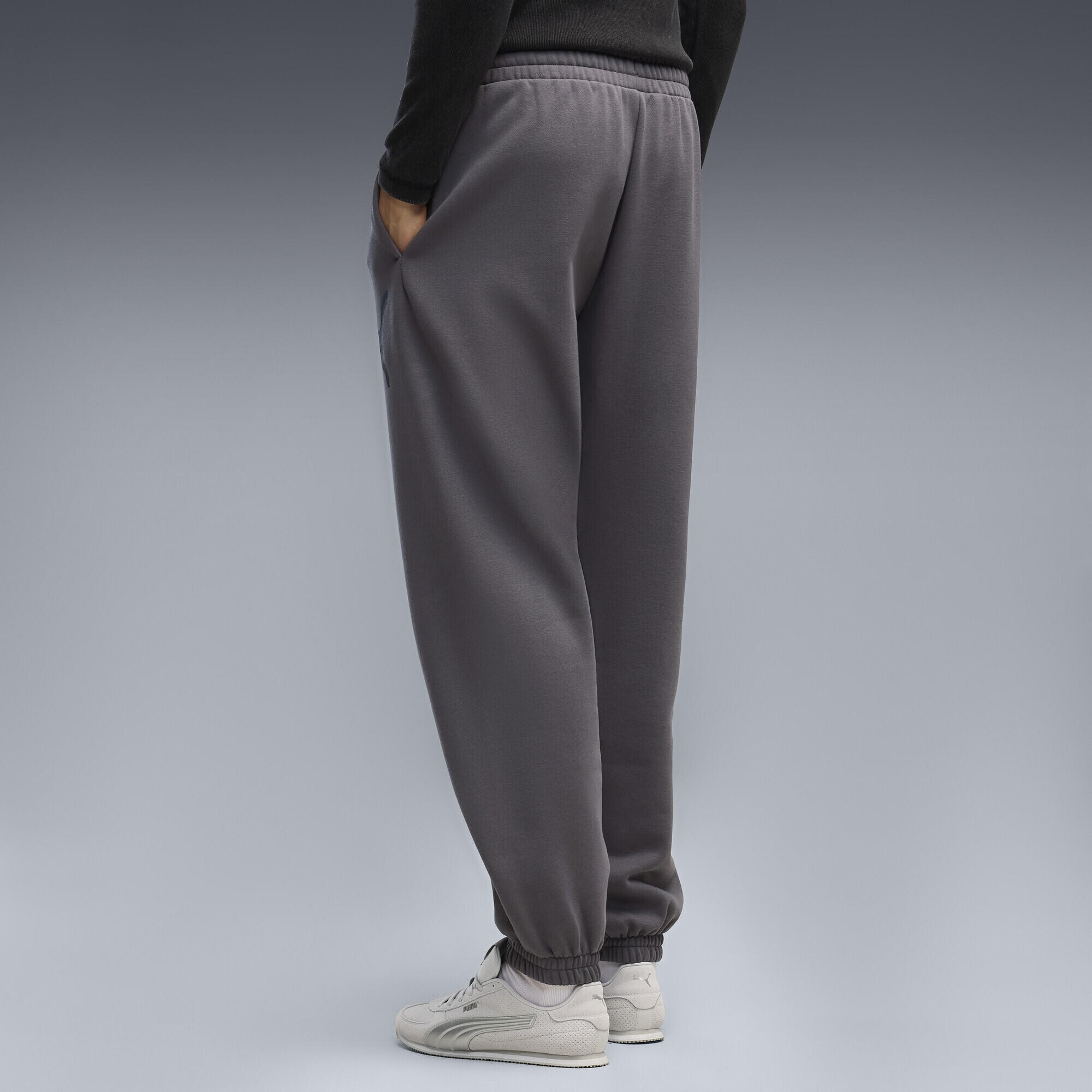 Pantalones de chándal holgados PUMA Sport Street Graphic de forro polar Hombre 3/5