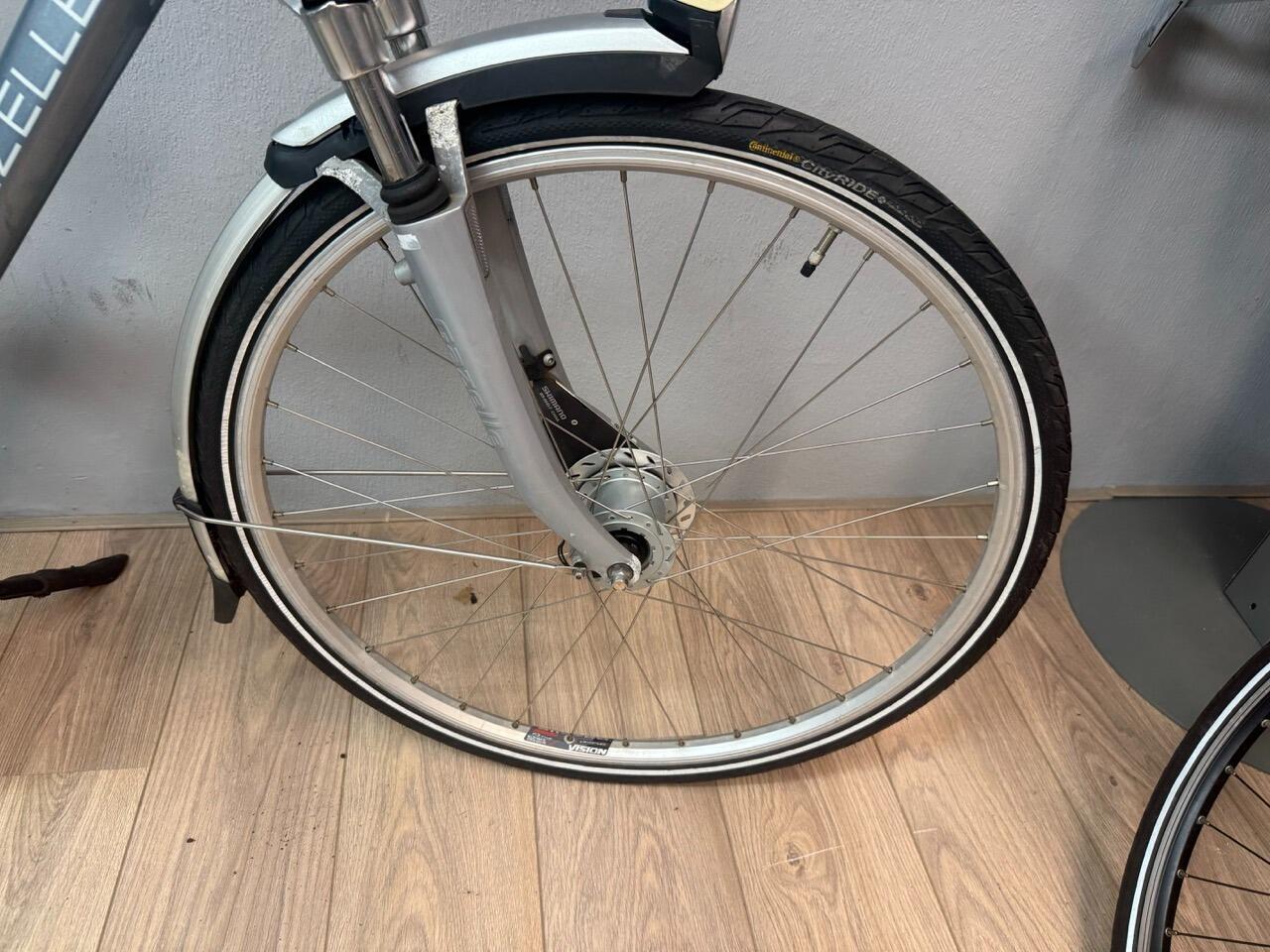 Gazelle Paris C7+, metal/grijs 4/7