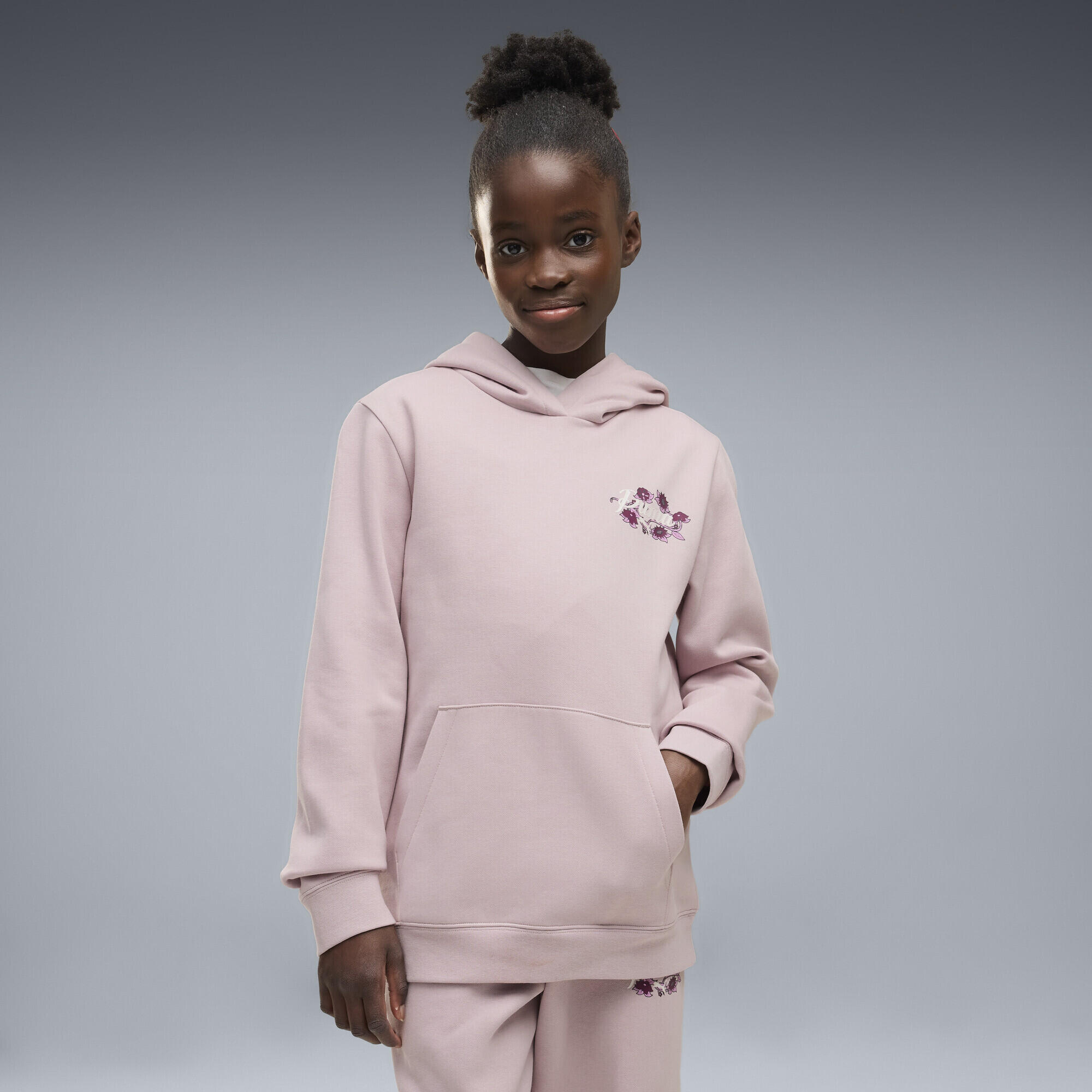Essentials Nature 2.0 Graphic Hoodie para menina PUMA 2/5
