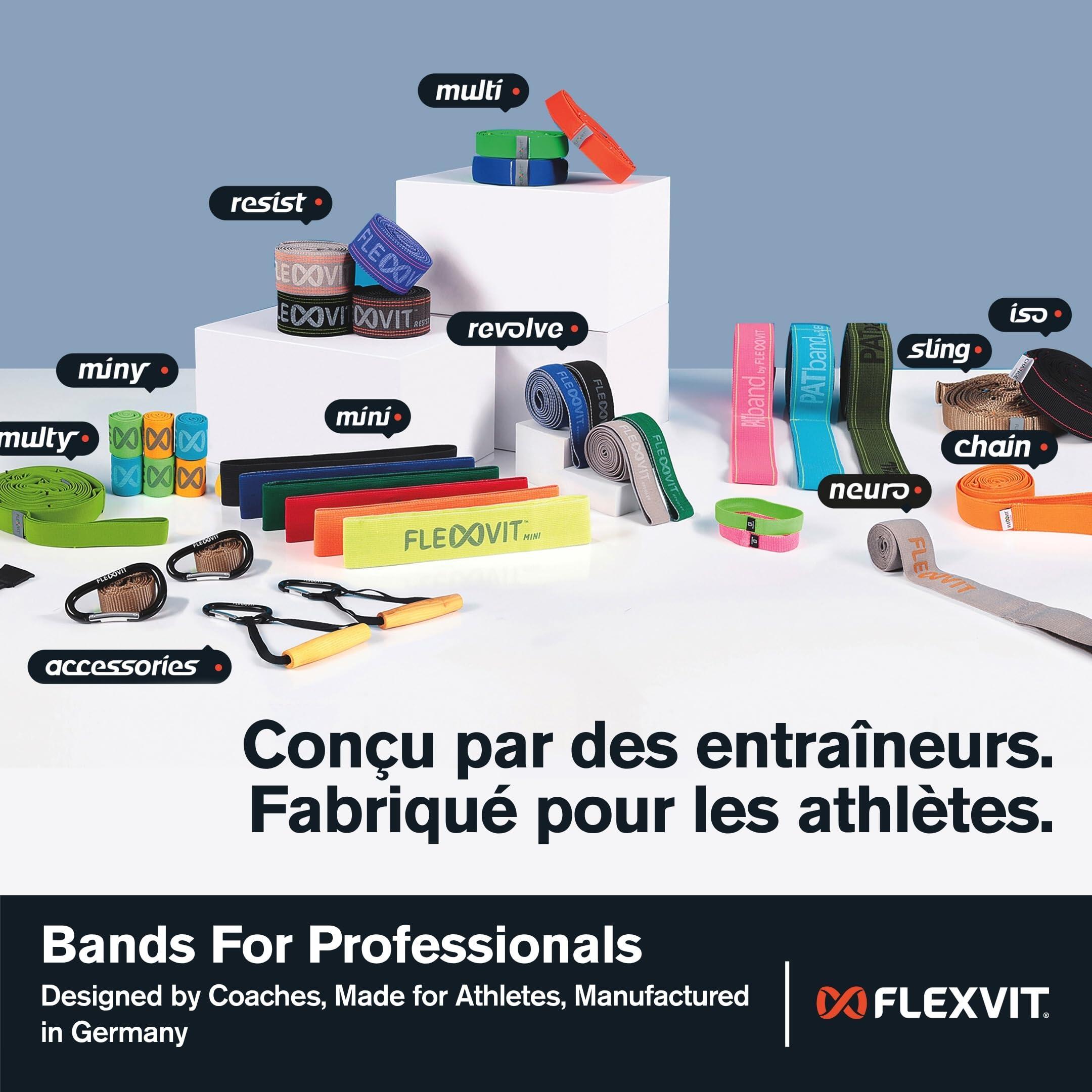 FLEXVIT Mini Band geel - weerstandsband 6/7