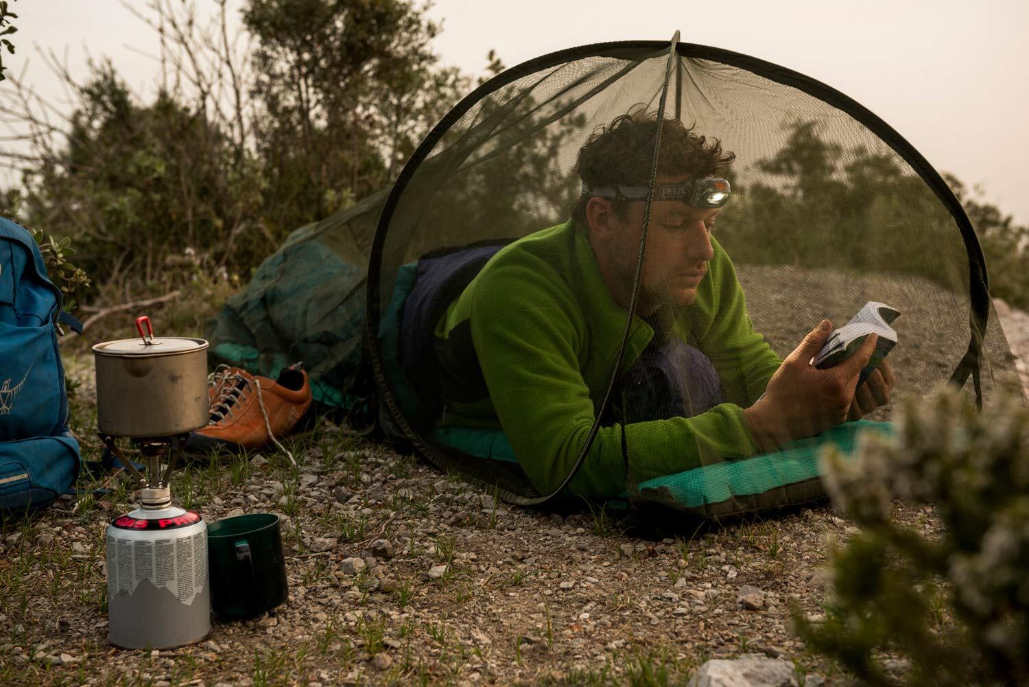 Moustiquaire Imprégnée, 1 Personne, Voyage et Camping, Imprégnation Longue 2/6