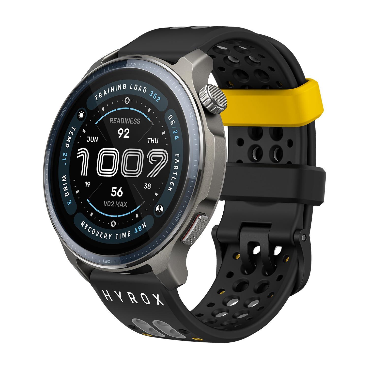 Bracelet Sport en Silicone HYROX 22mm, Bracelet Officiel Compatible avec 2/4