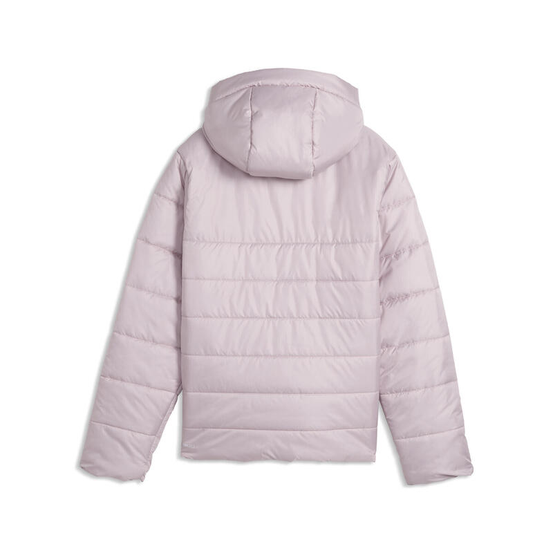 Geacă de vatelină copii cu glugă, fermoar Essentials albastru PUMA