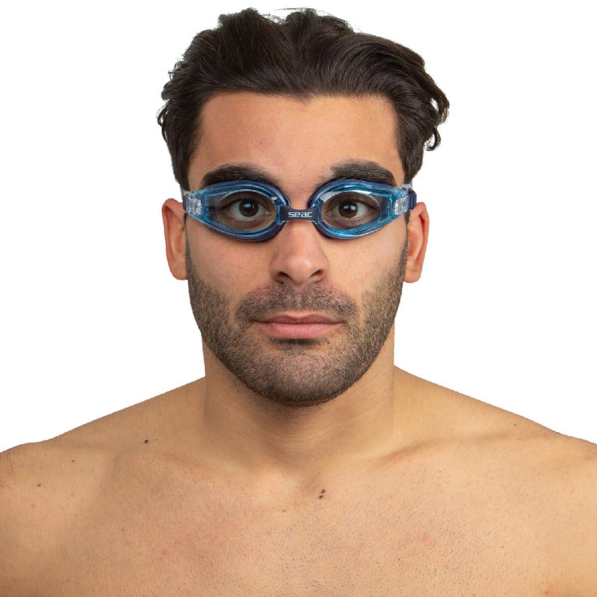 Jump Lunettes Natation Piscine et mer pour Femme et Homme Noir 5/7