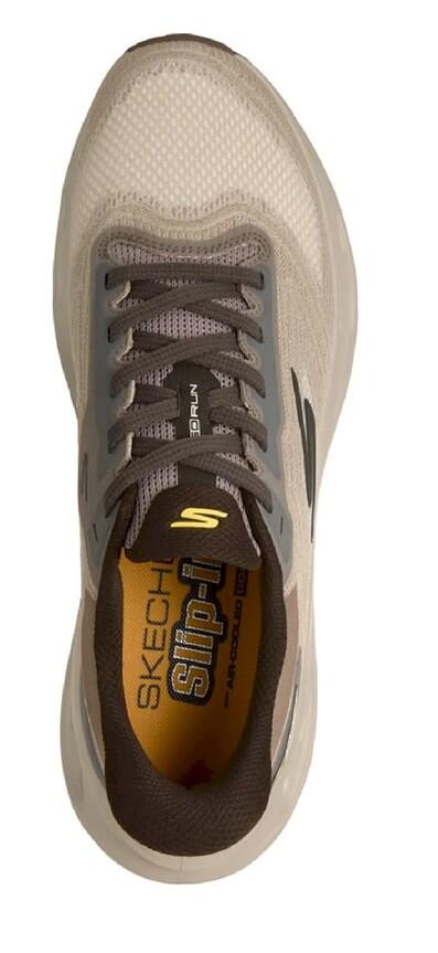 SKECHERS Skechers Laufschuhe Max Cushioning Glide-Step Taupe 4/4