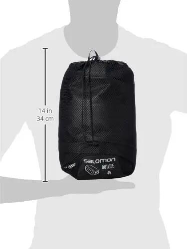 Duffel 45 Sac de Voyage sans Roulettes Unisexe, Fabriqué avec des Matériaux 3/6