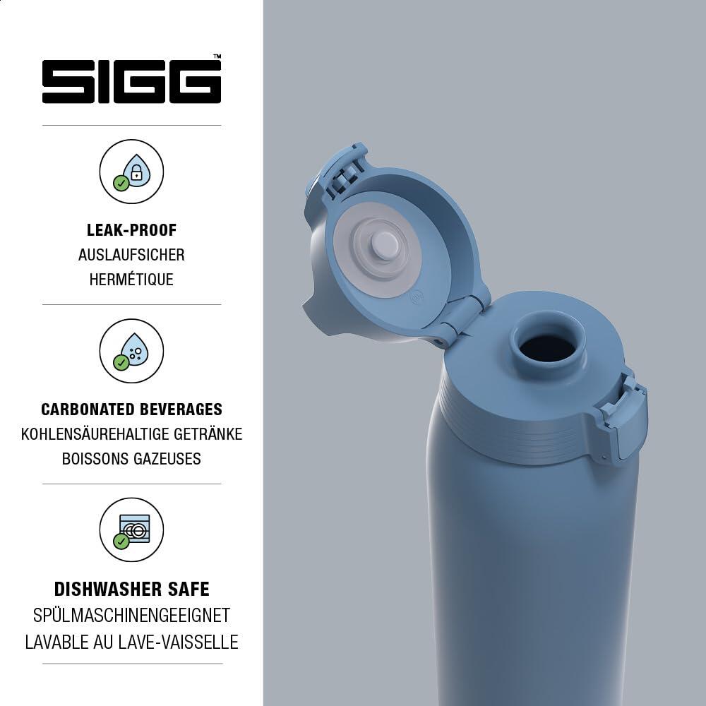 Gourde en acier inoxydable - Shield ONE Deep Blue - Convient pour les boissons 2/6