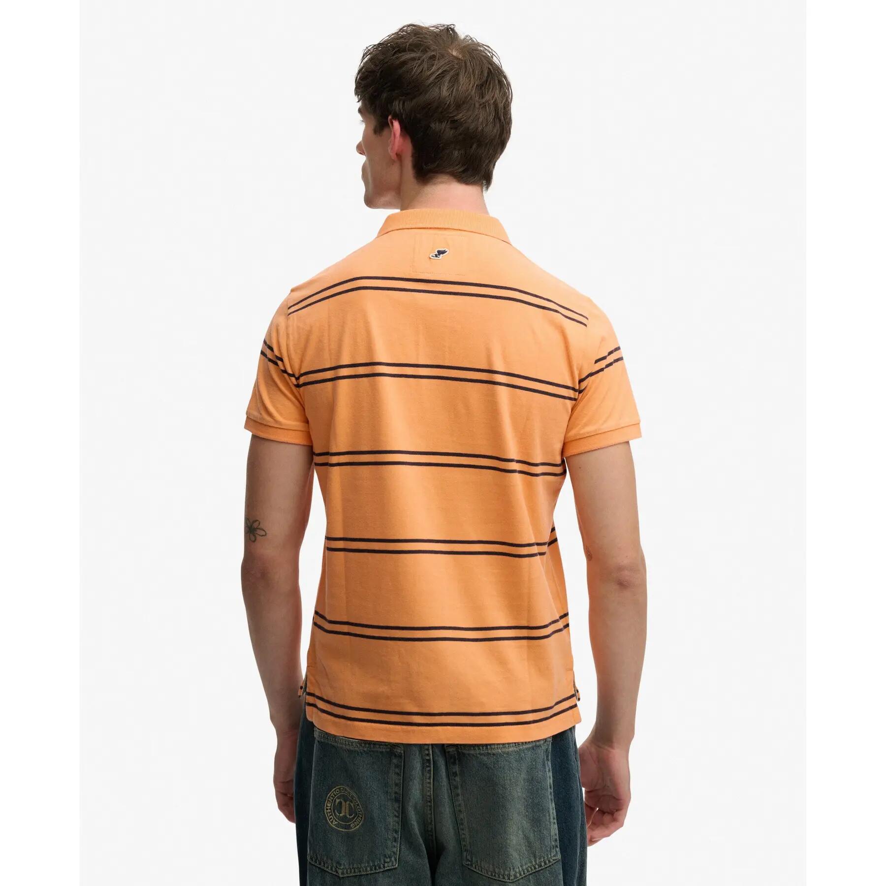 Polo rayé Superdry Vintage 3/4