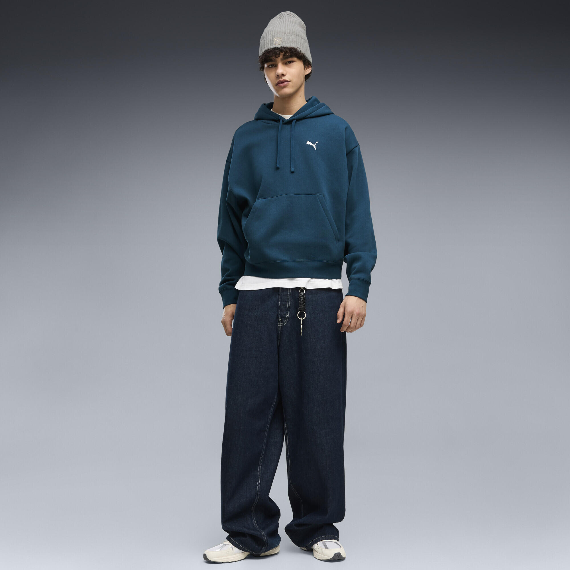 Essentials oversized hoodie voor heren PUMA 4/5
