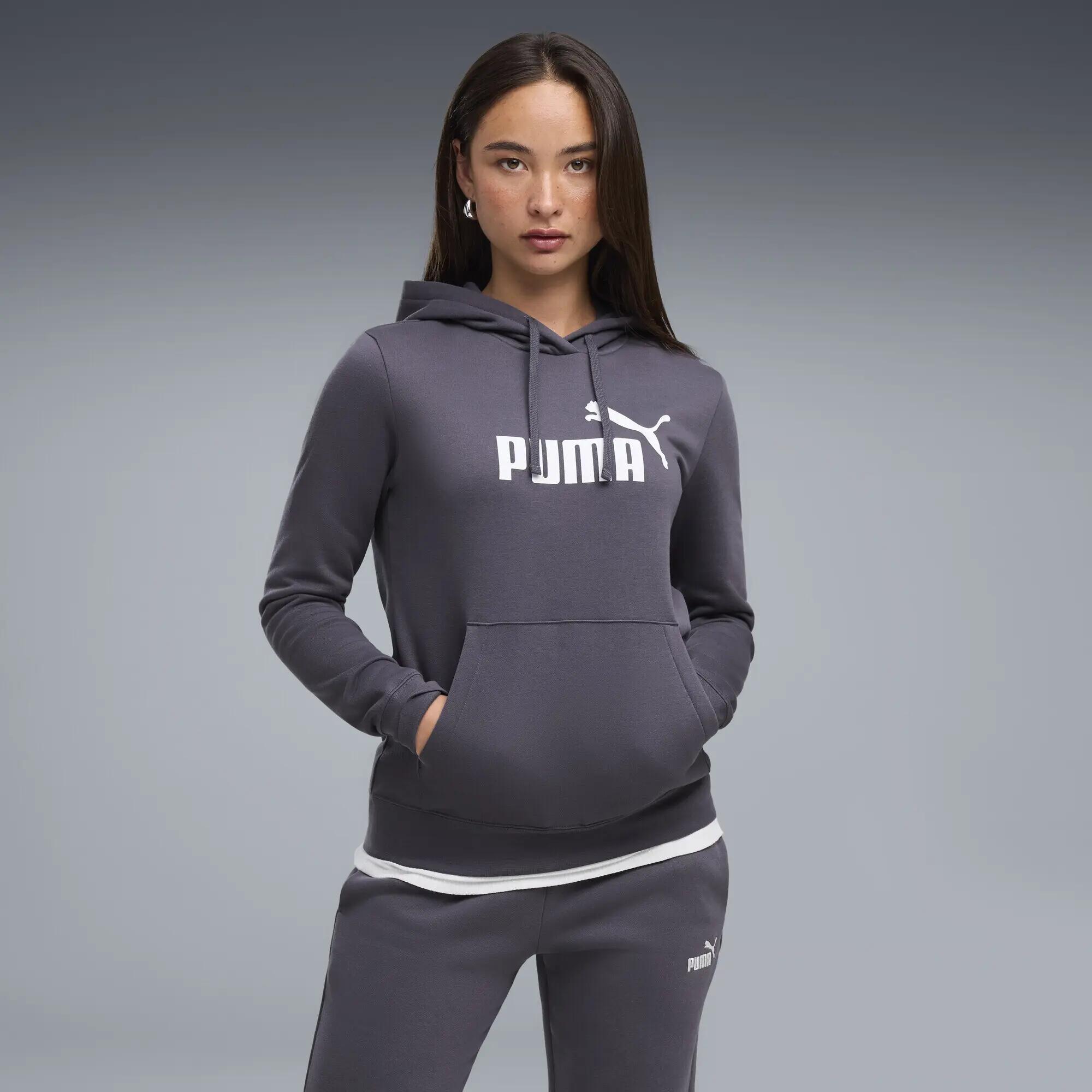 Felpa con cappuccio ESS N. 1 Logo da donna PUMA 2/6