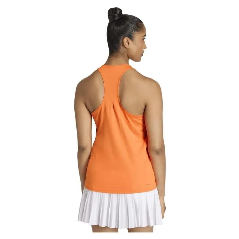 Camiseta Adidas Club Naranja Mujer 5/5