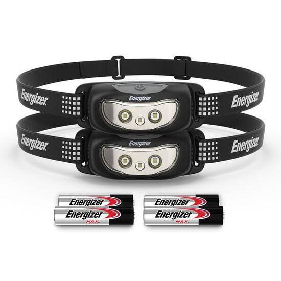 Lot de 2 Lampes Frontales LED Universal+ 100 Lumens, Ultra-Légères et