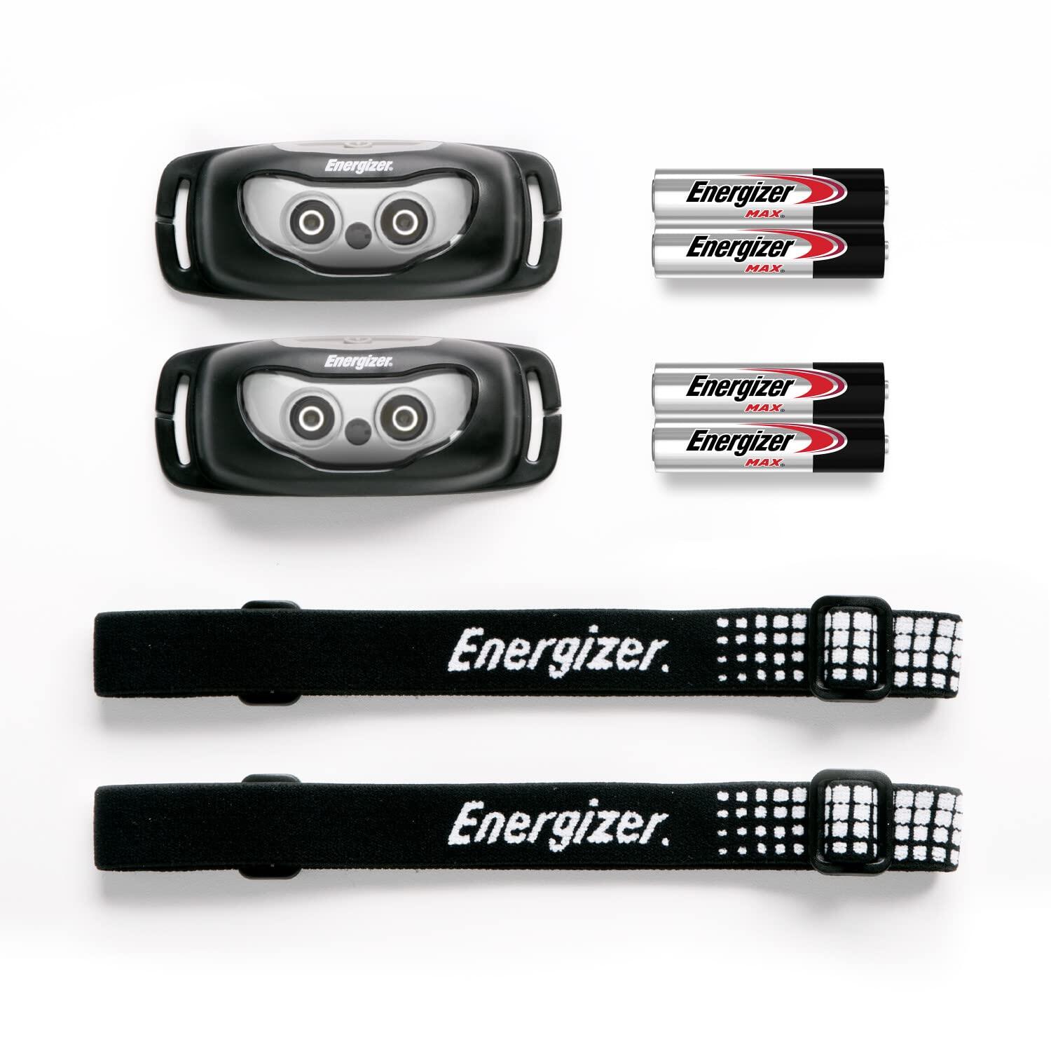 Lot de 2 Lampes Frontales LED Universal+ 100 Lumens, Ultra-Légères et 7/7