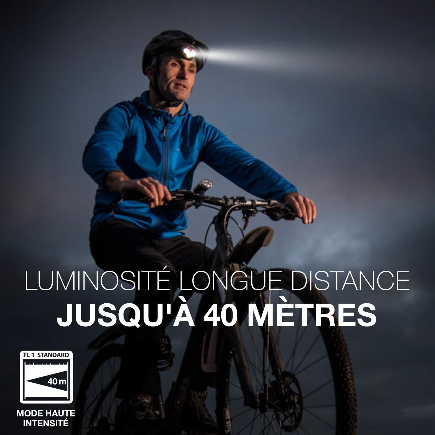 Lot de 2 Lampes Frontales LED Universal+ 100 Lumens, Ultra-Légères et 3/7