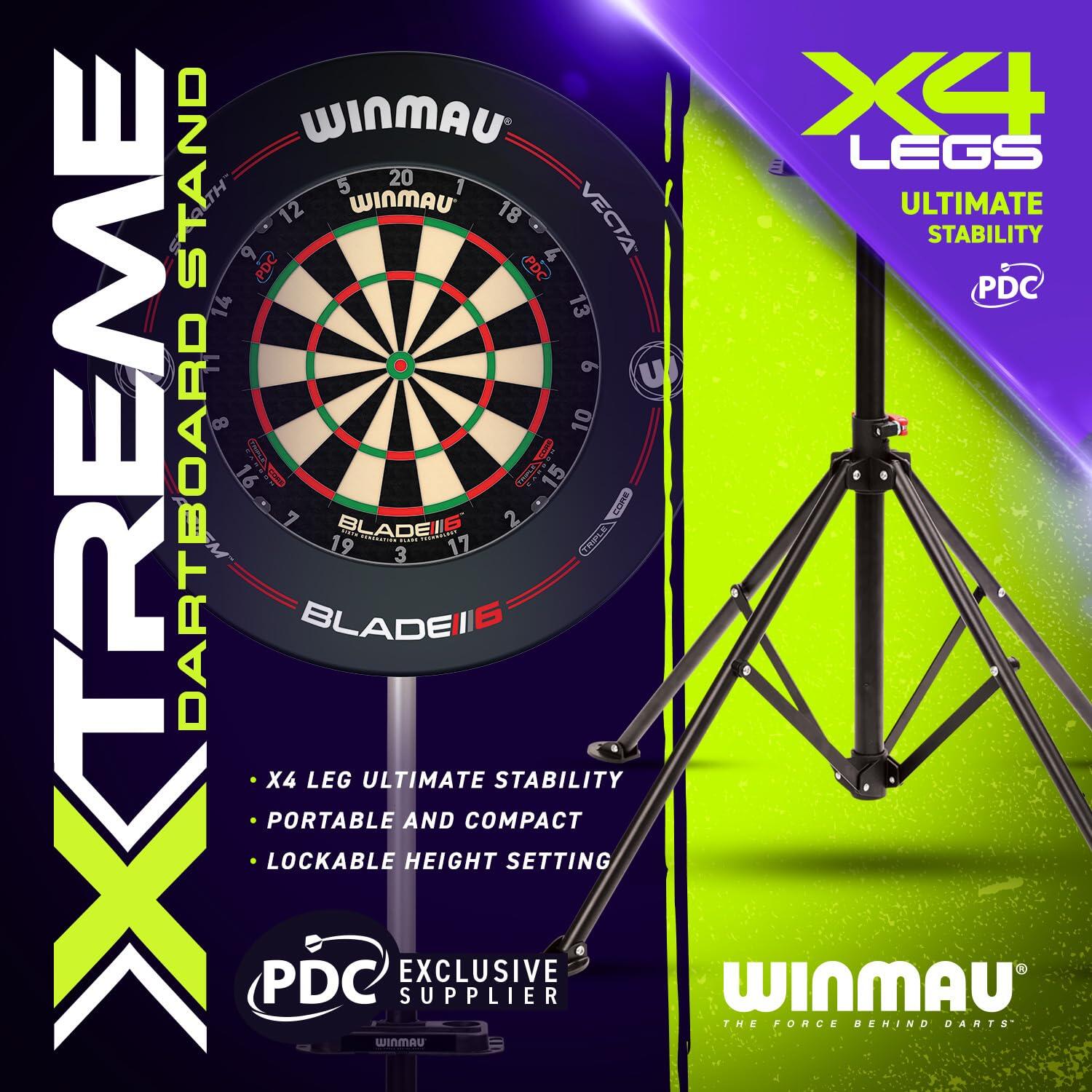 Xtreme 2.0 Support pour Cible de fléchettes – Portable, réglable & autoportant 4/7