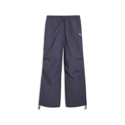 Wardrobe essentials geweven parachutebroek voor dames puma