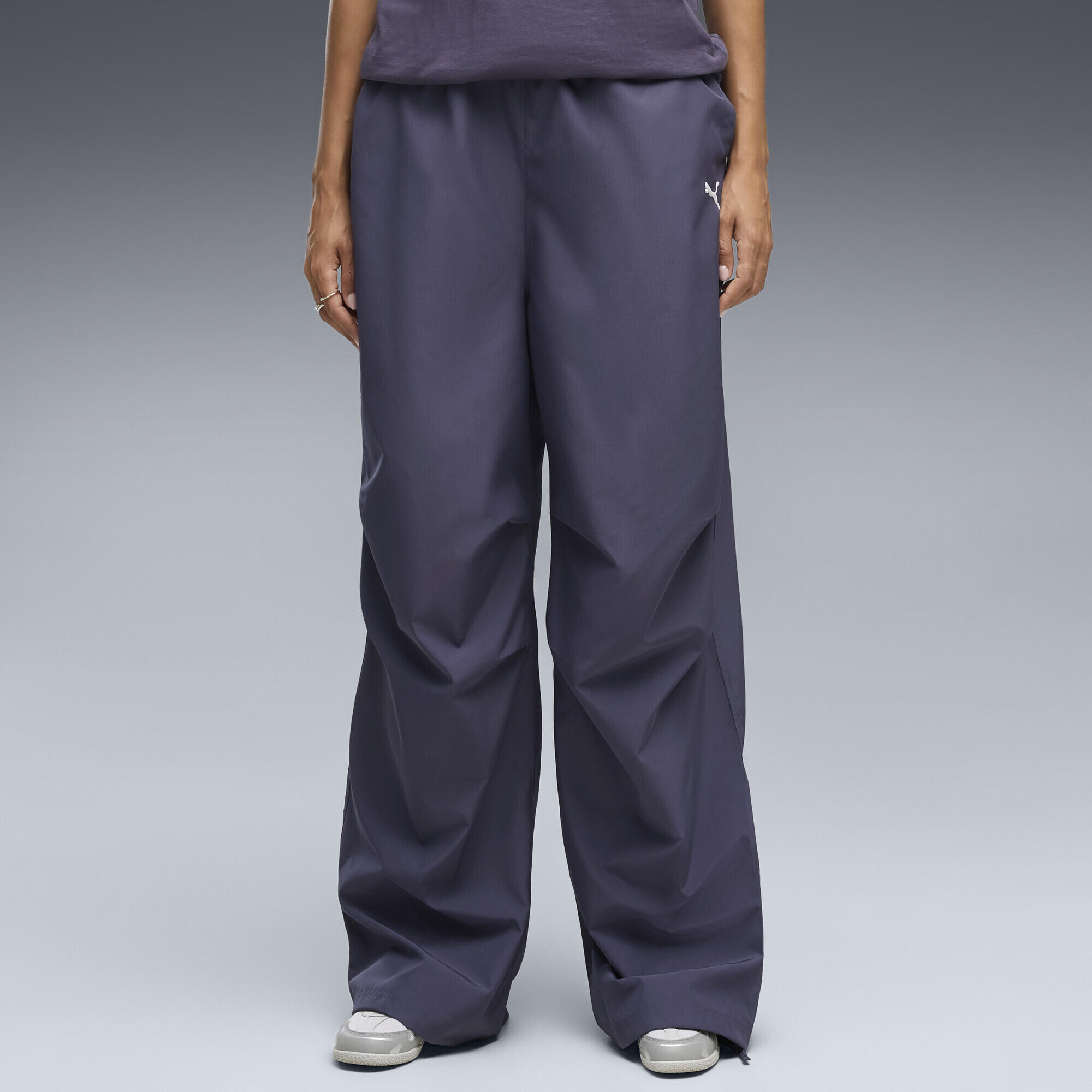 Wardrobe Essentials Gewebte Parachute-Hose Damen PUMA 4/5