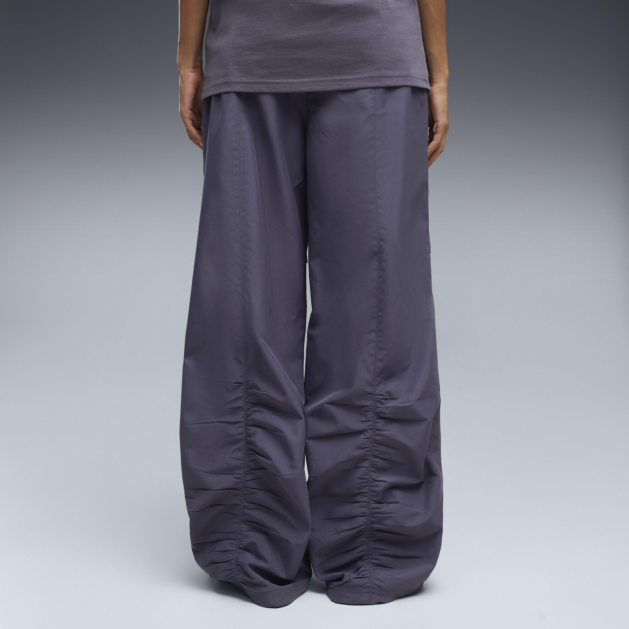 Wardrobe Essentials Gewebte Parachute-Hose Damen PUMA 3/5