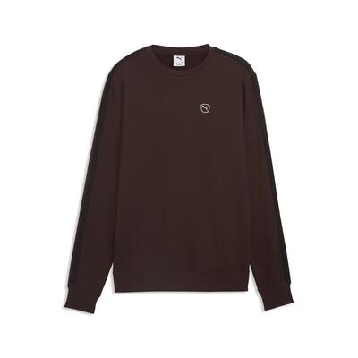 Essentials elevated sweatshirt met ronde hals voor heren puma