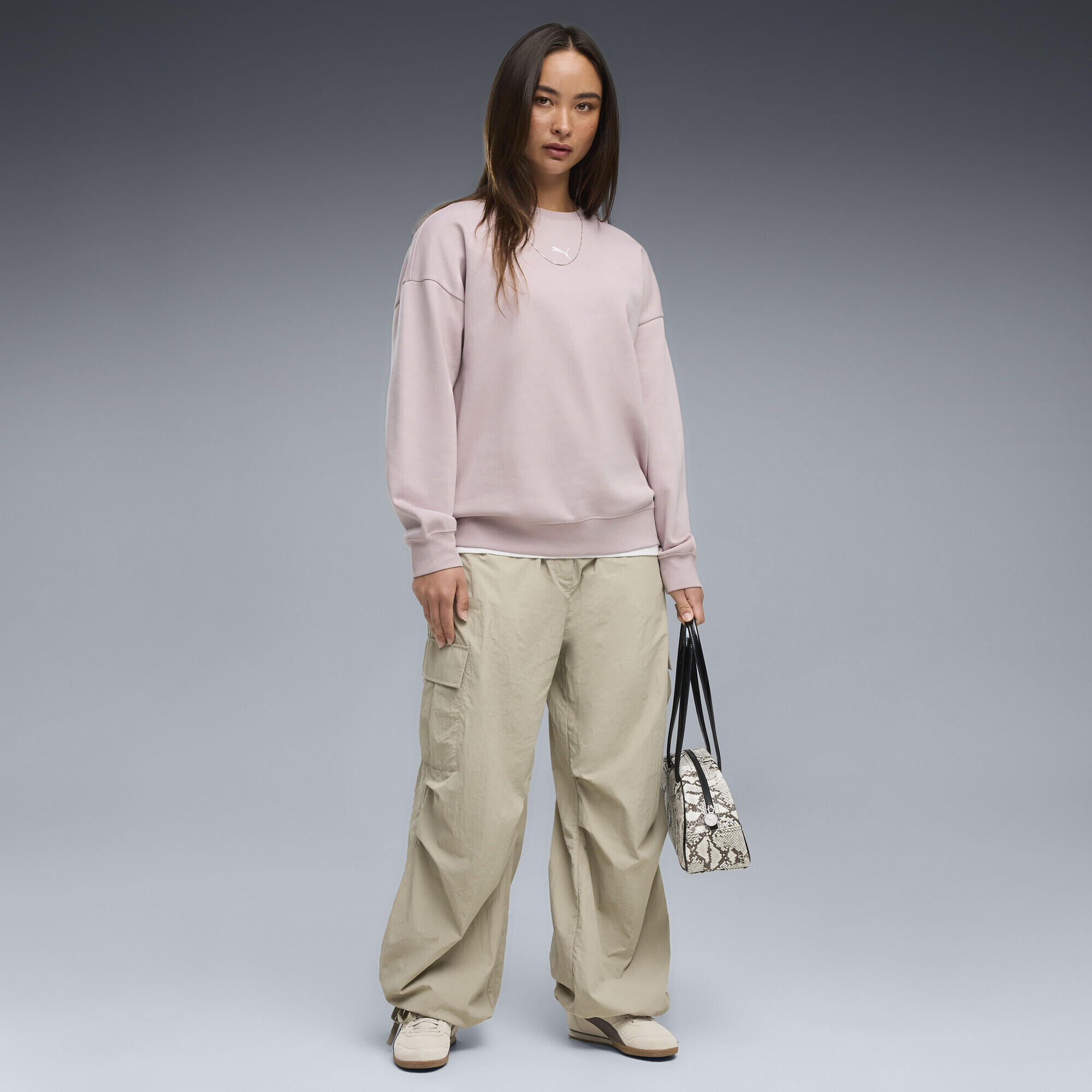Essentials oversized top met ronde hals voor dames PUMA 4/5