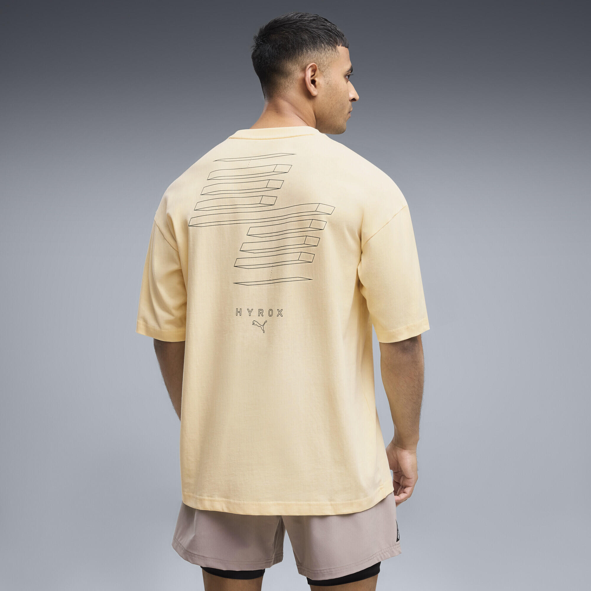 PUMA x HYROX Lifestyle Oversize Tee Men PUMA 3/5