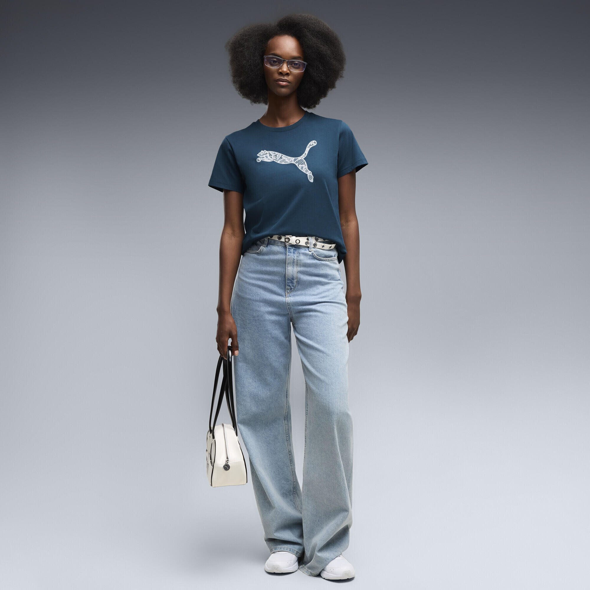 Graphics Lace Cat T-shirt voor dames PUMA 4/5