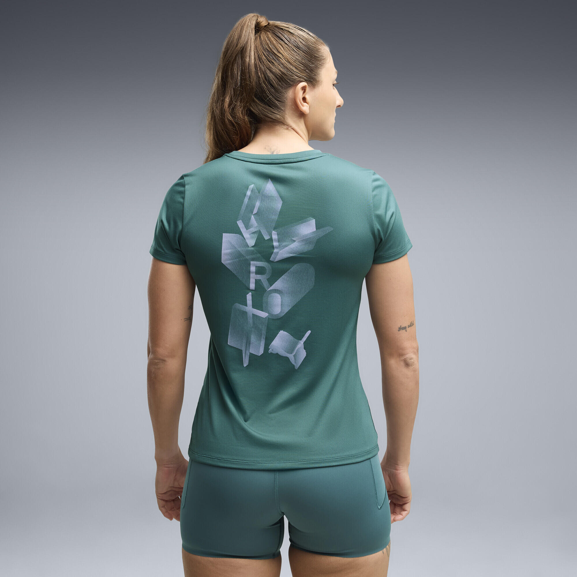 PUMA x HYROX T-shirt met print voor dames PUMA 3/5