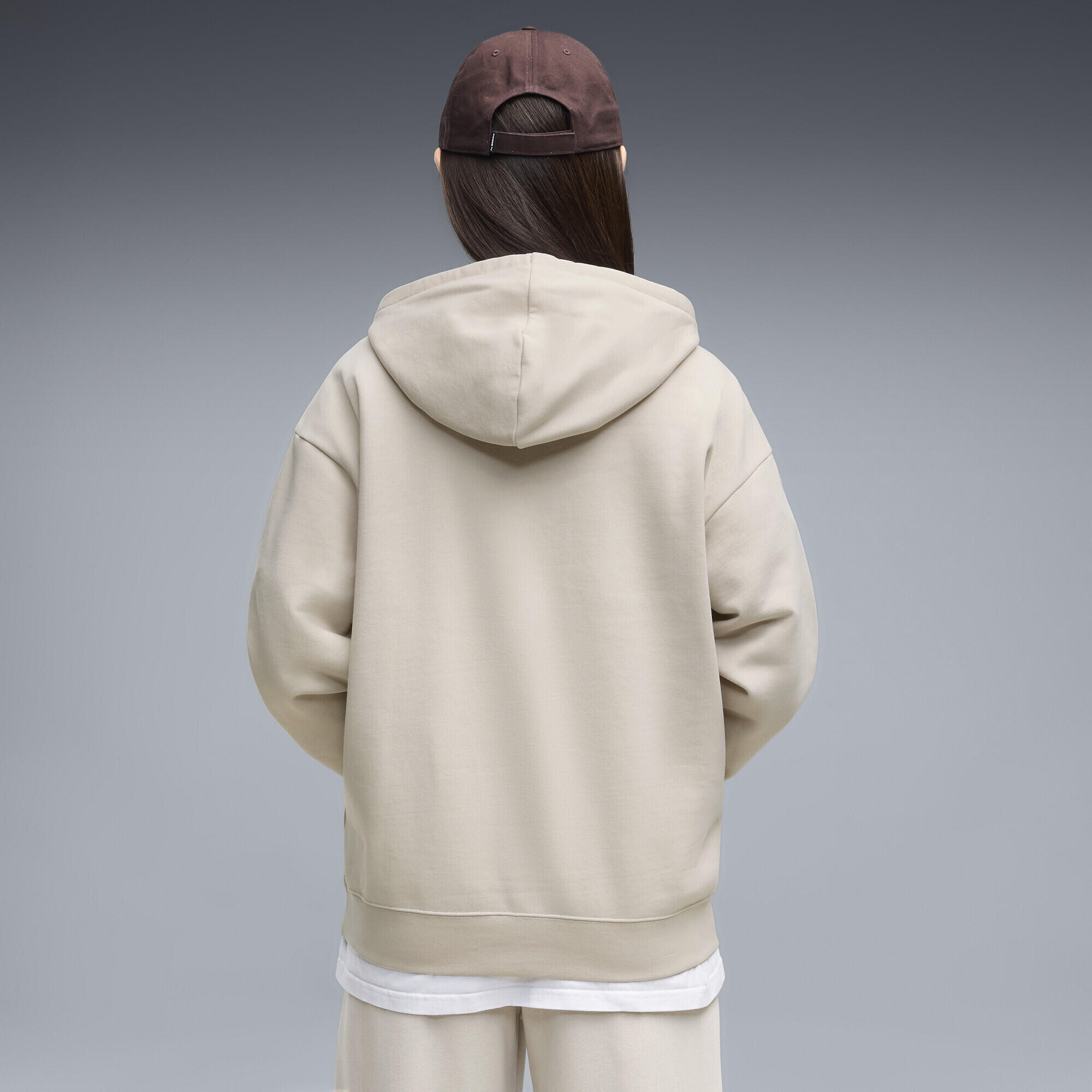 Felpa con cappuccio in pile Essentials dal taglio morbido da donna PUMA 3/5