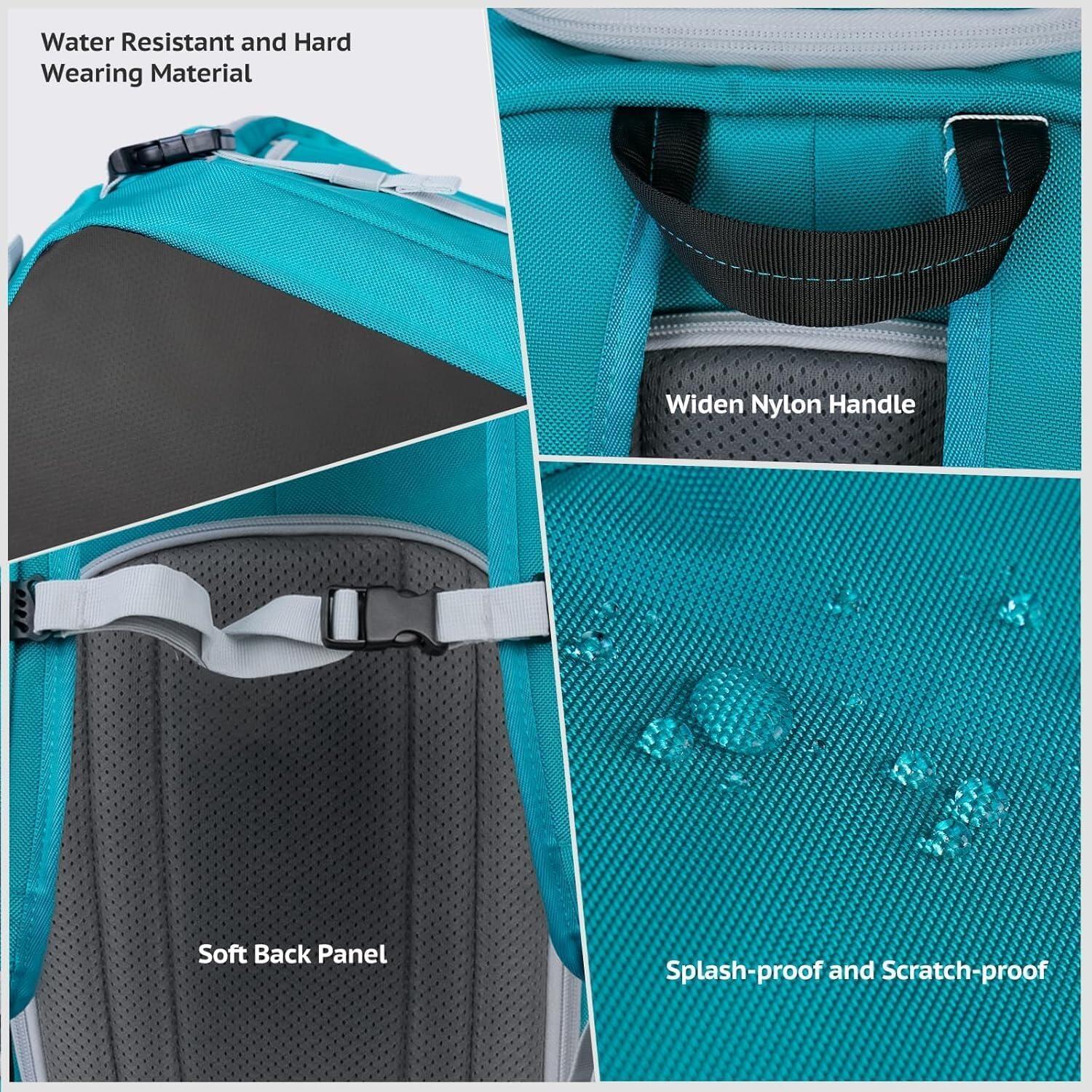 Sac à Dos pour Chaussures de Ski, 70L Grande Capacité Sac à Chaussures de 4/6