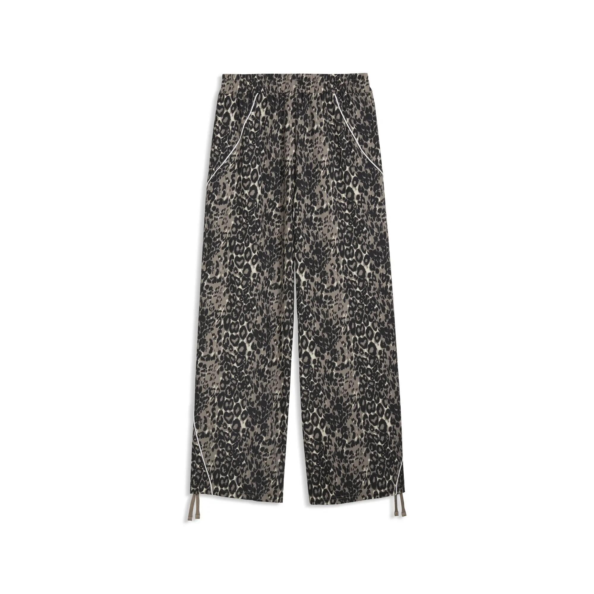 Dámské kalhoty PUMA Sport Relaxed Animal Printed Wide Leg 5/5
