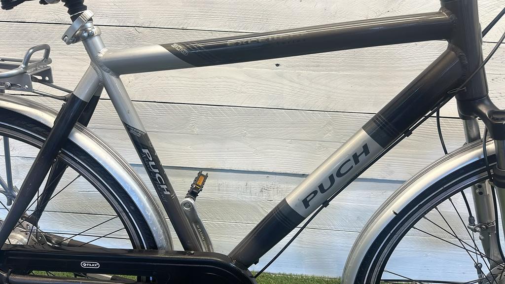 Puch stadsfiets bike, zwart 2/3