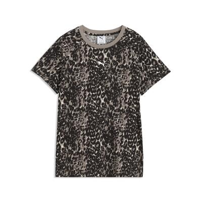 Graphics t-shirt met dierenprint voor dames puma