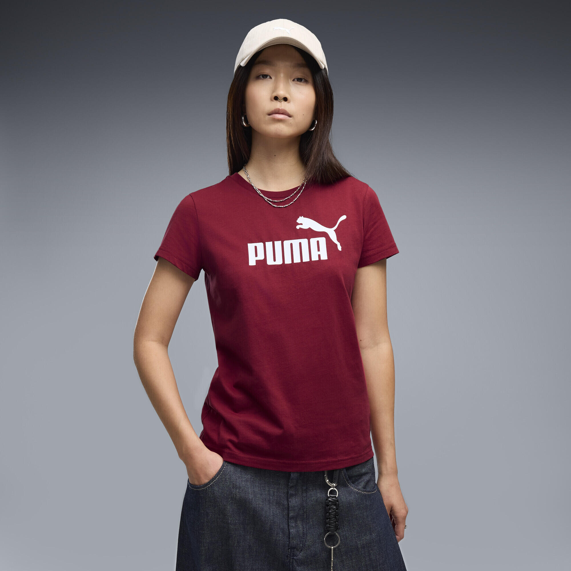 T-shirt con logo ESS N. 1 da donna PUMA 2/5