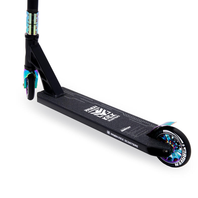 Stunt Scooter de altas prestaciones Evolution Switch 110mm Negro/Neo Cromado