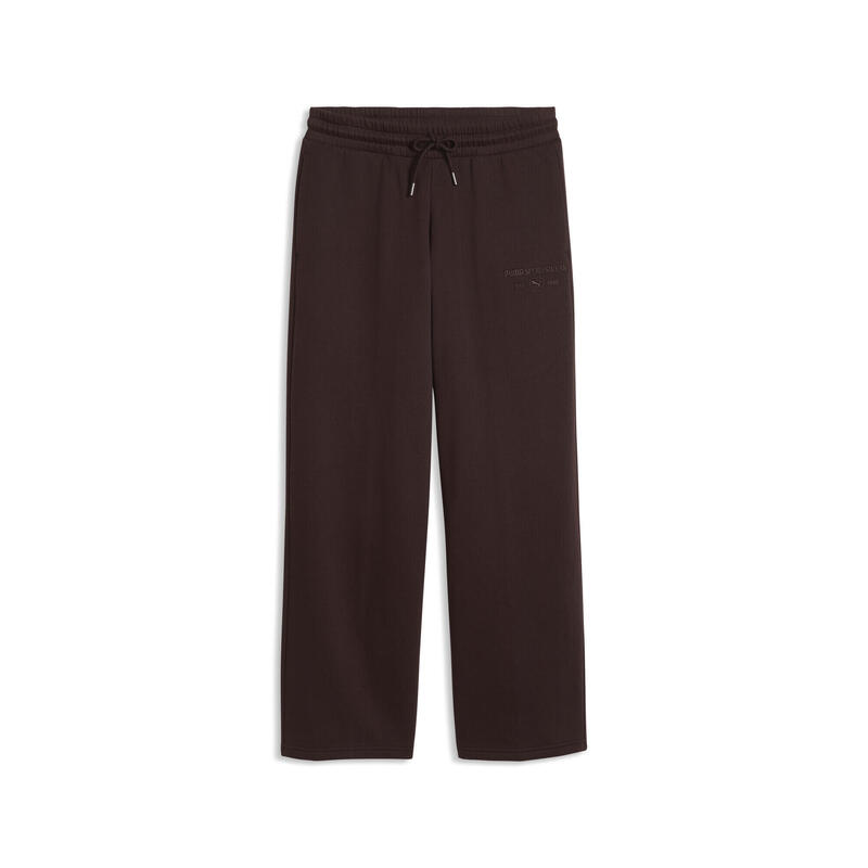Pantaloni de trening PUMA Class Fleece cu croială dreaptă, damă PUMA
