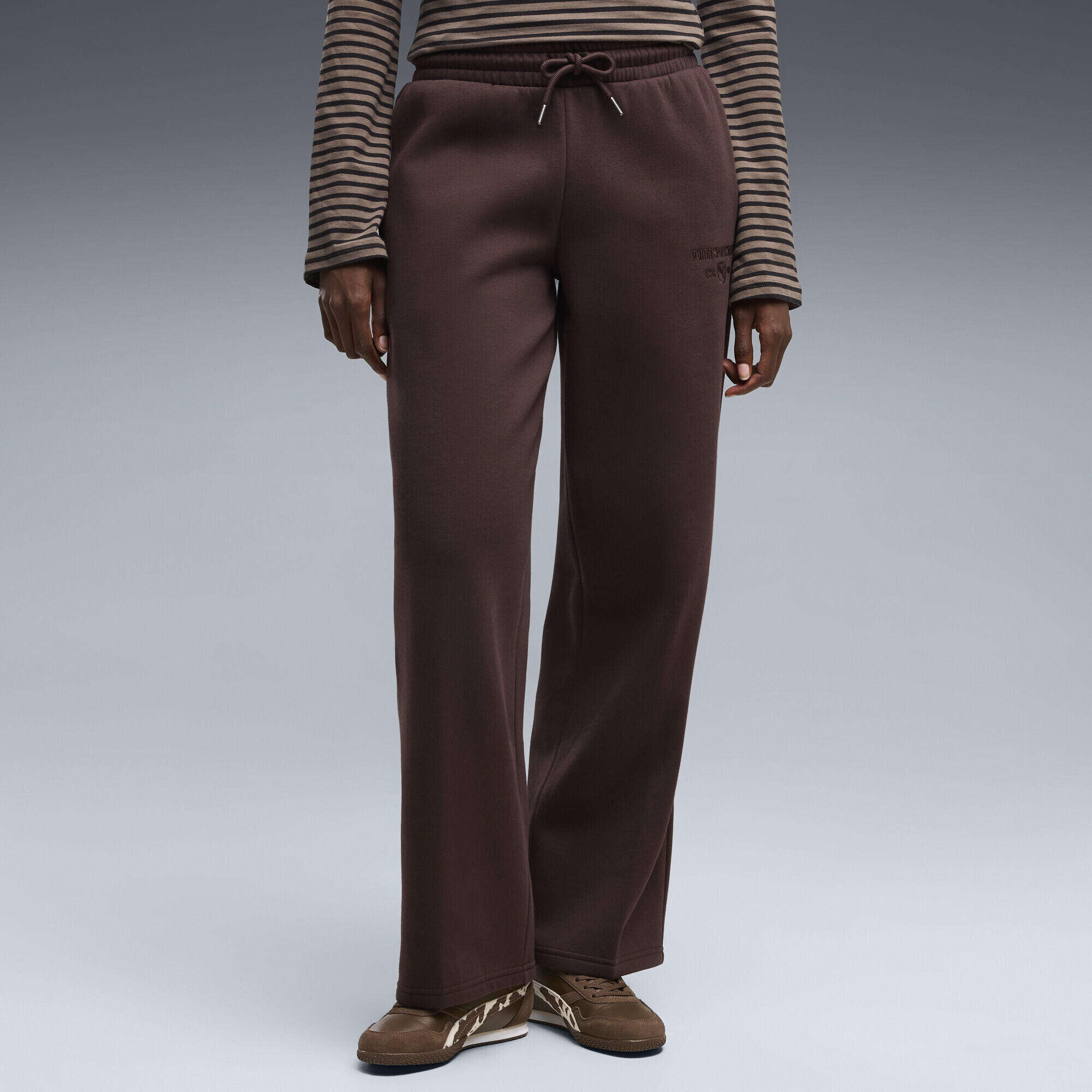 Pantalon droit en polaire PUMA Class Femme PUMA 4/5