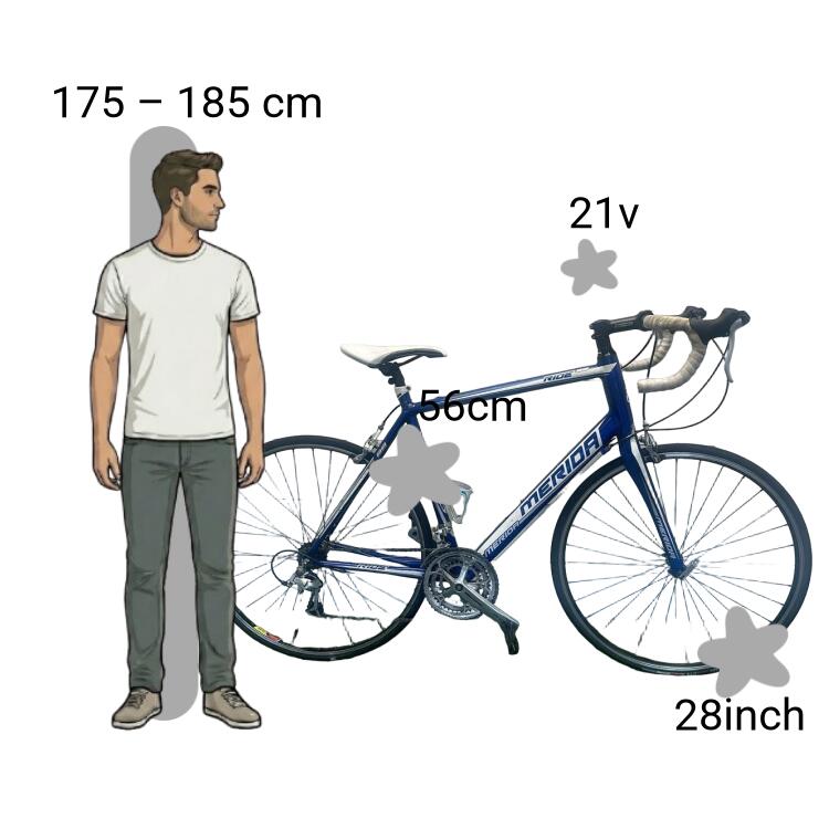 Bicicletta usata Merida Ride 2/4