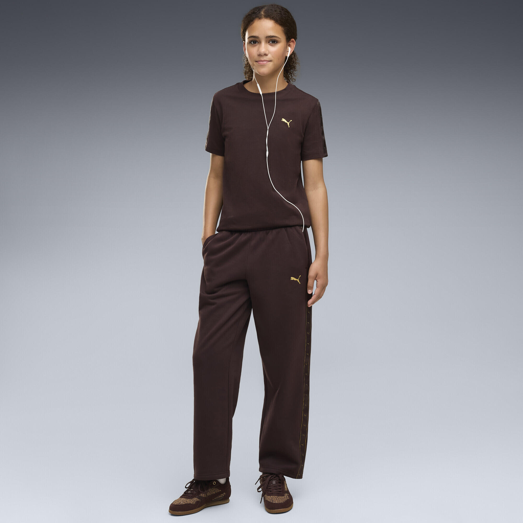 Pantalon de survêtement décontracté à bande Essentials Enfant et Adolescent PUMA 2/5
