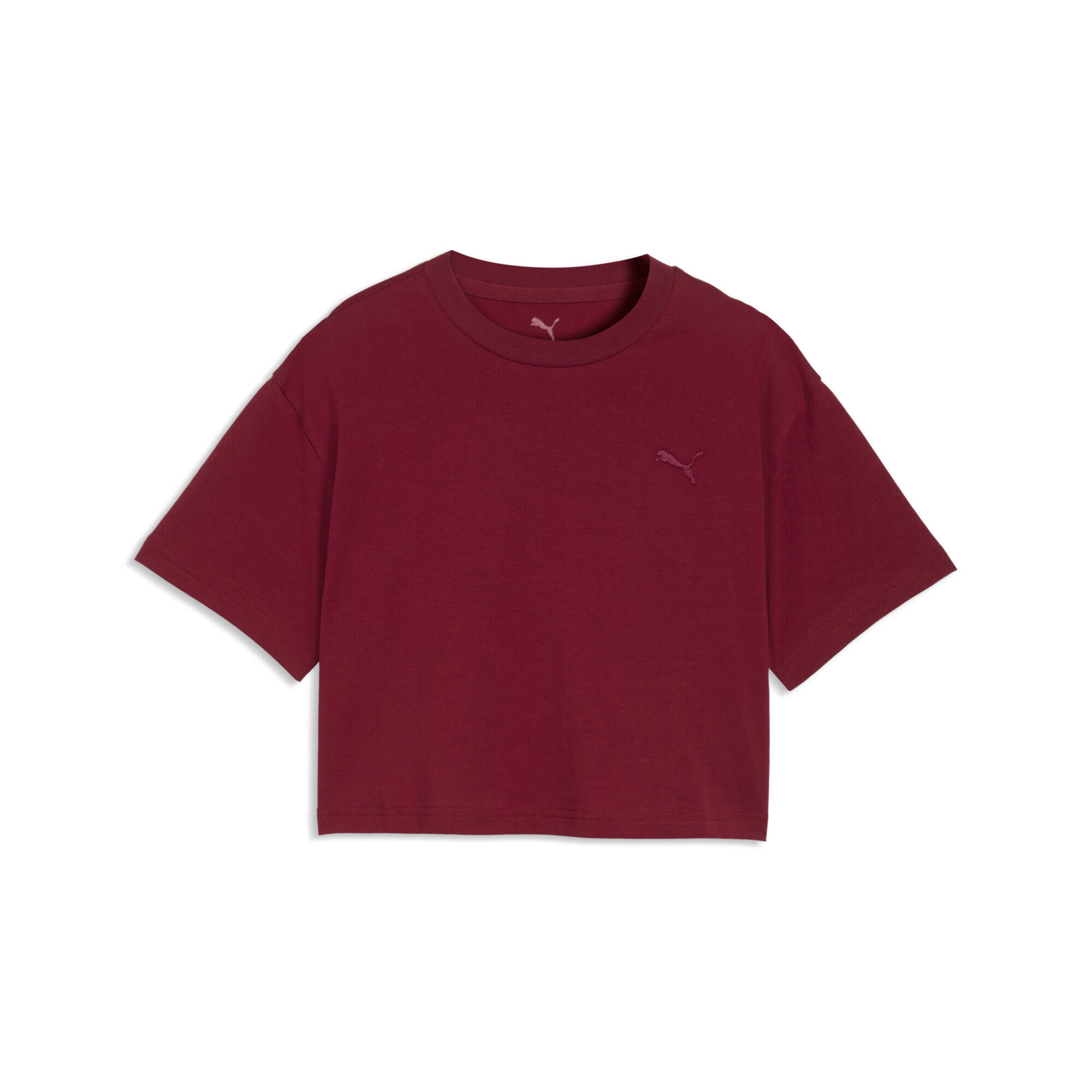 Tricou PUMA Class Relaxed Cropped Graphic pentru fete PUMA