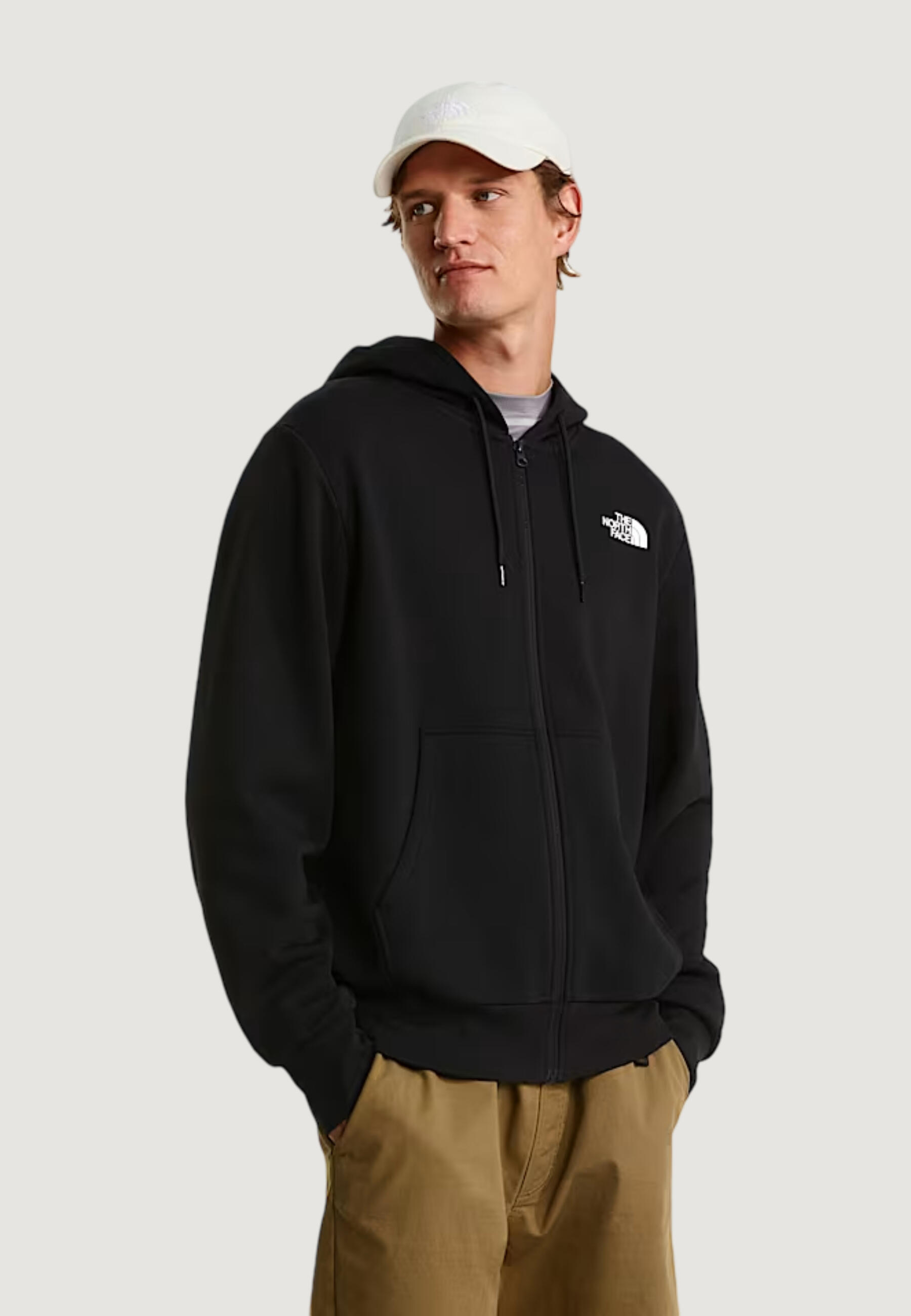 sweat-shirt M EVO SD REG FZ HOODIE HOMME noir 1/5