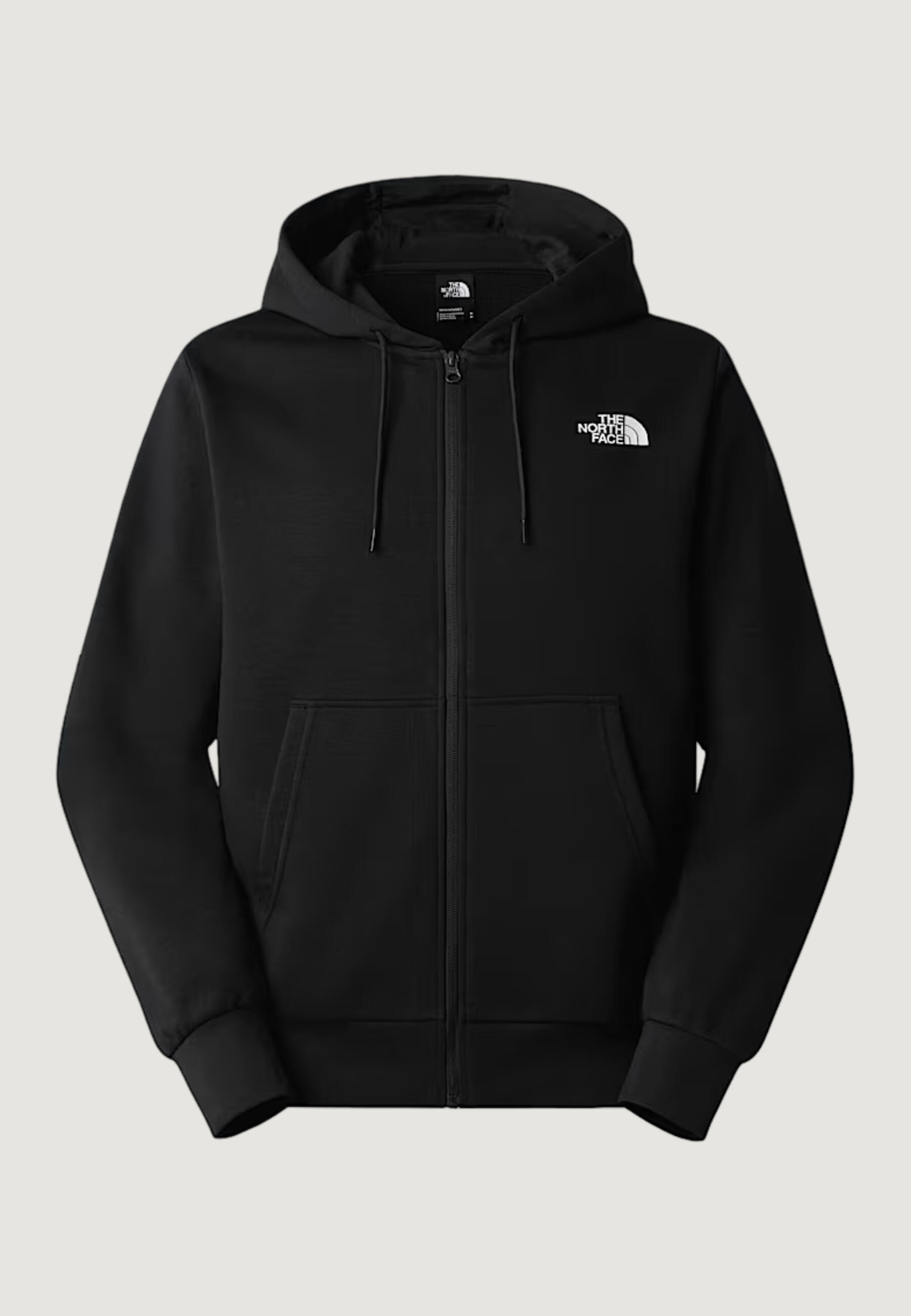 sweat-shirt M EVO SD REG FZ HOODIE HOMME noir 4/5