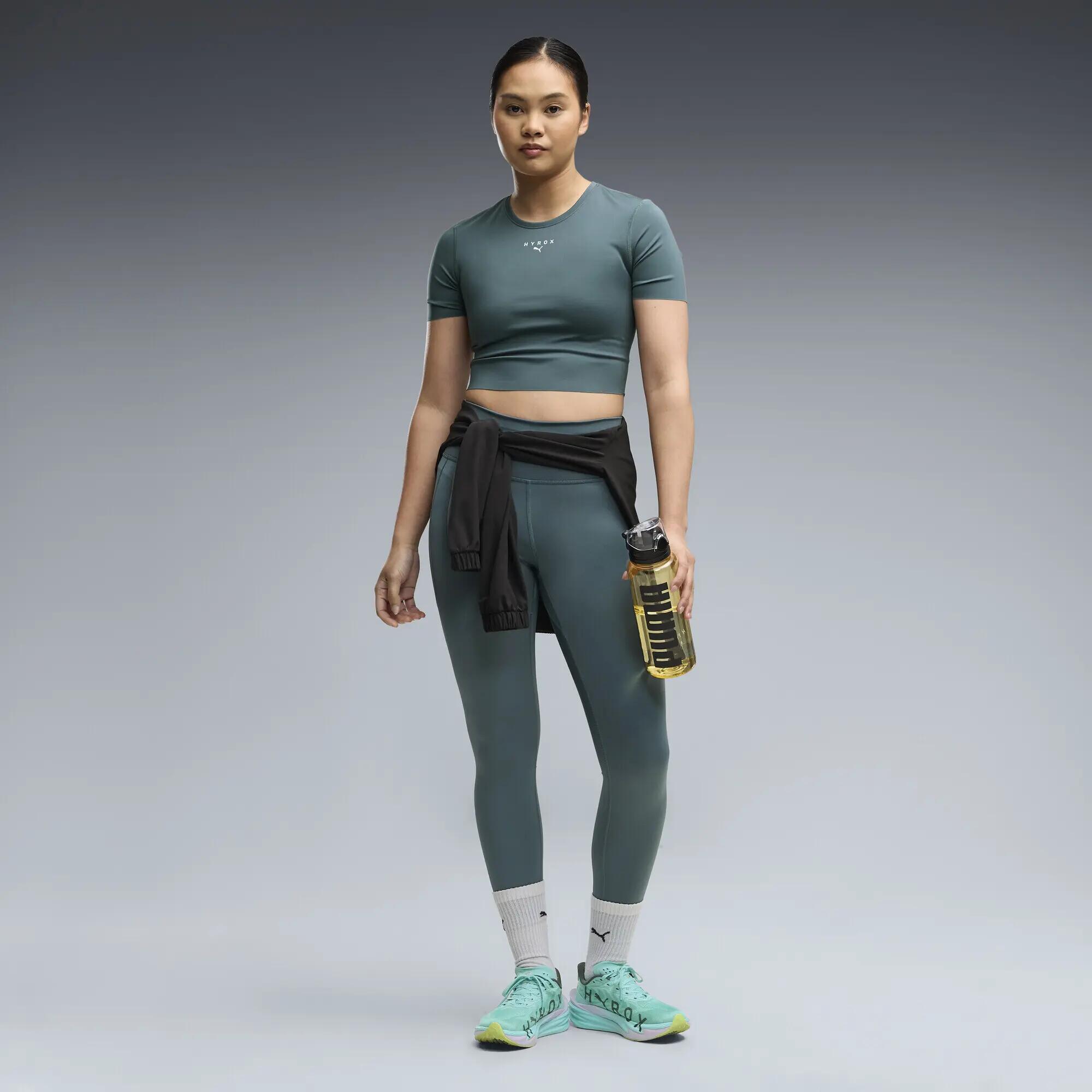 PUMA x HYROX PWRMODE cropped T-shirt voor dames PUMA 4/5