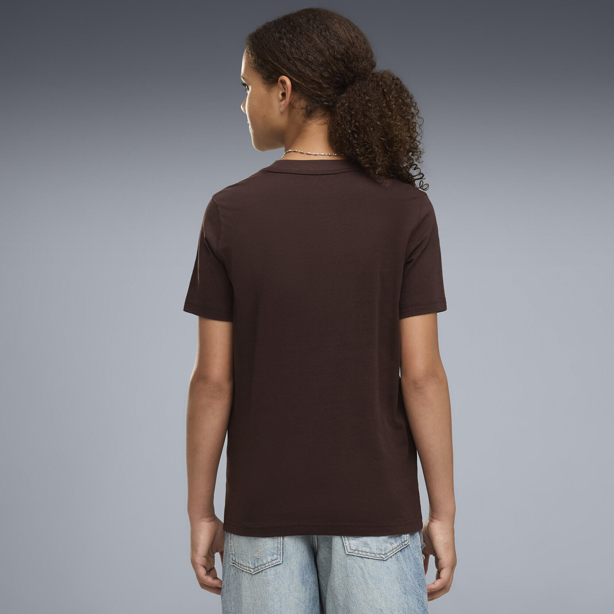 T-shirt Essentials Script Glitter per ragazzi PUMA 3/5